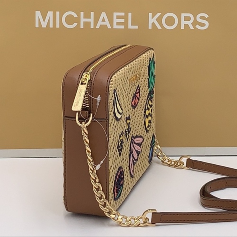 MICHAEL KORS ISLAND ESCAPE JSI LG EW CROSSBODY